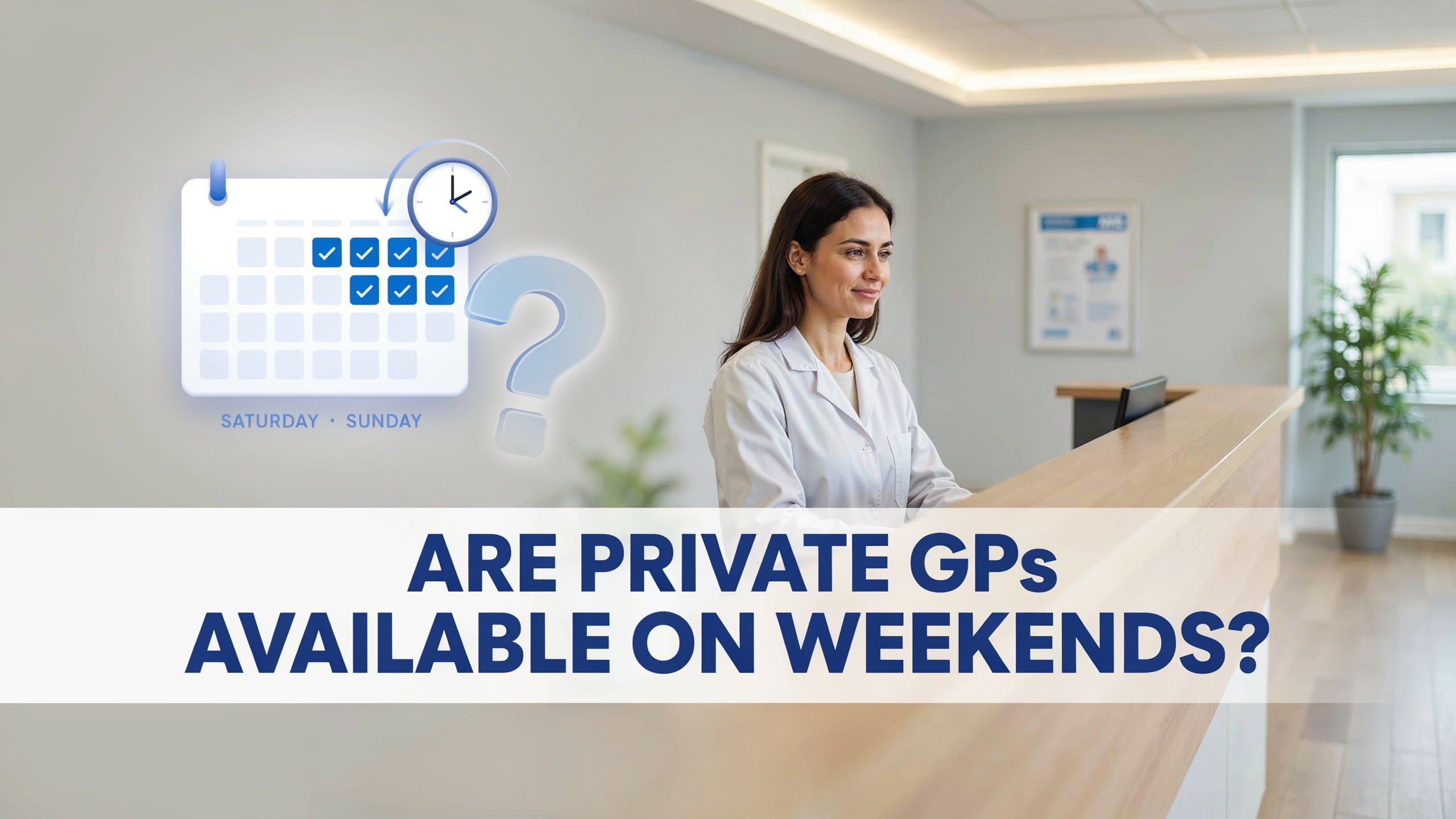 Are Private GPs Available on Weekends?