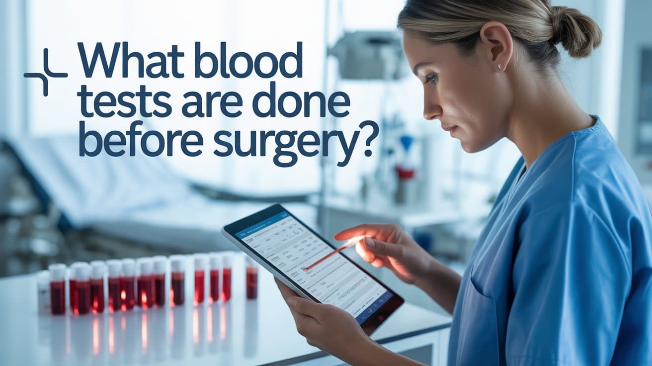 What Blood Tests Are Done Before Surgery?