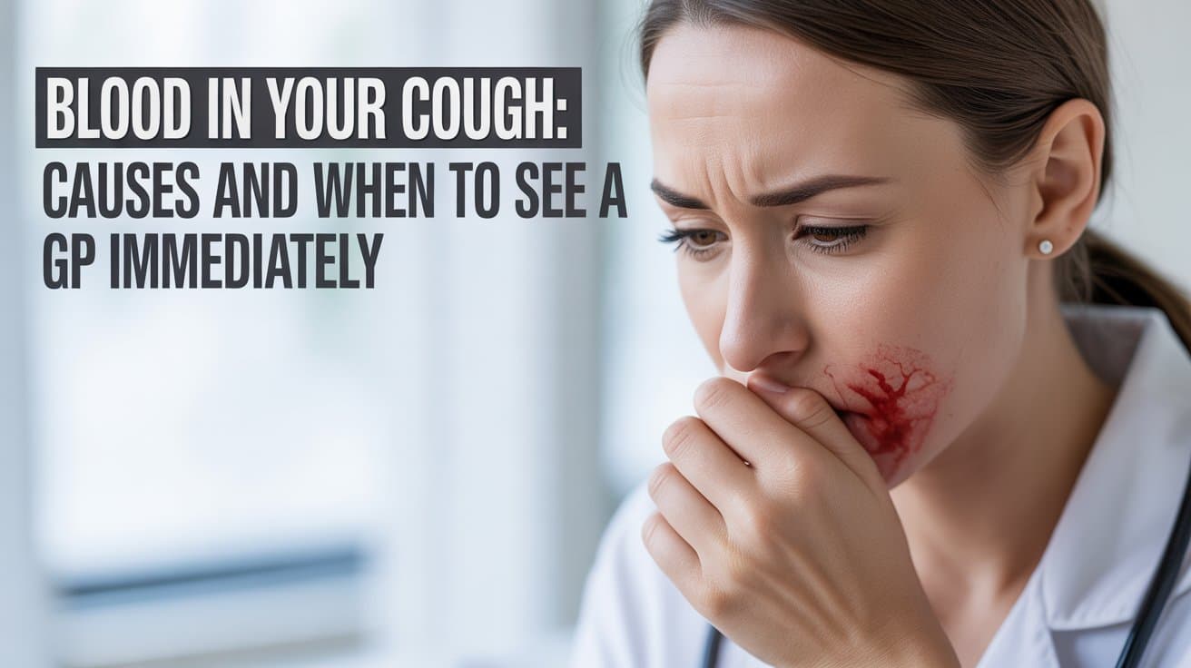 Blood in Your Cough? Causes and When to See a GP Immediately