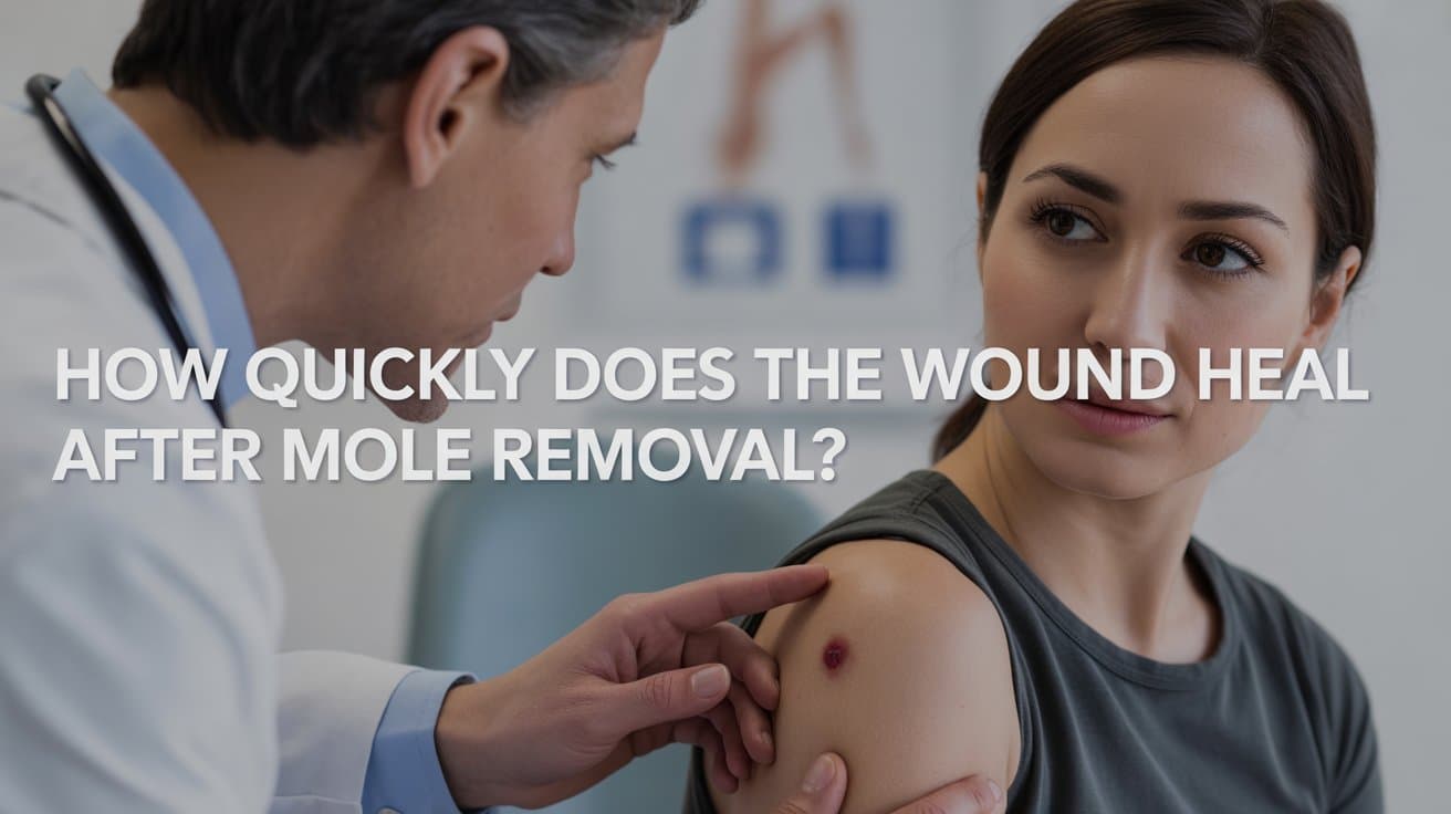 How Quickly Does the Wound Heal After Mole Removal?