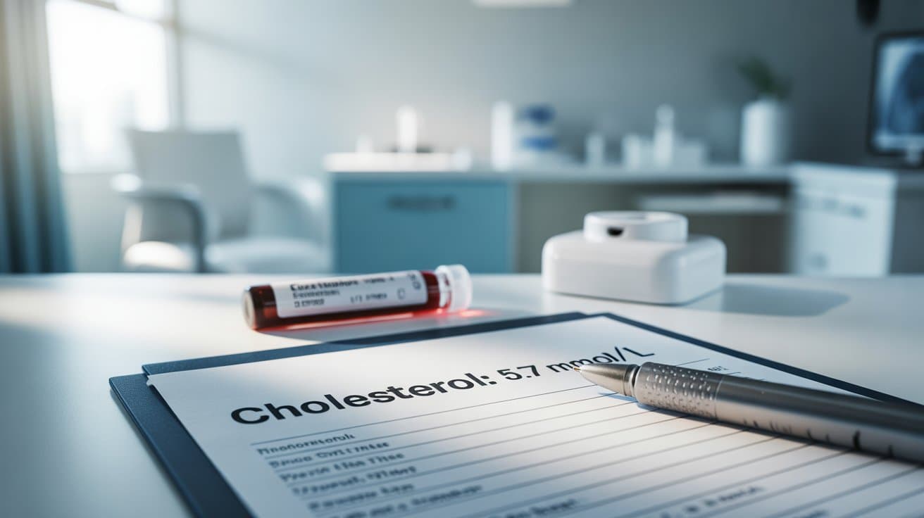 Is a Cholesterol Level of 5.7 High in the UK?