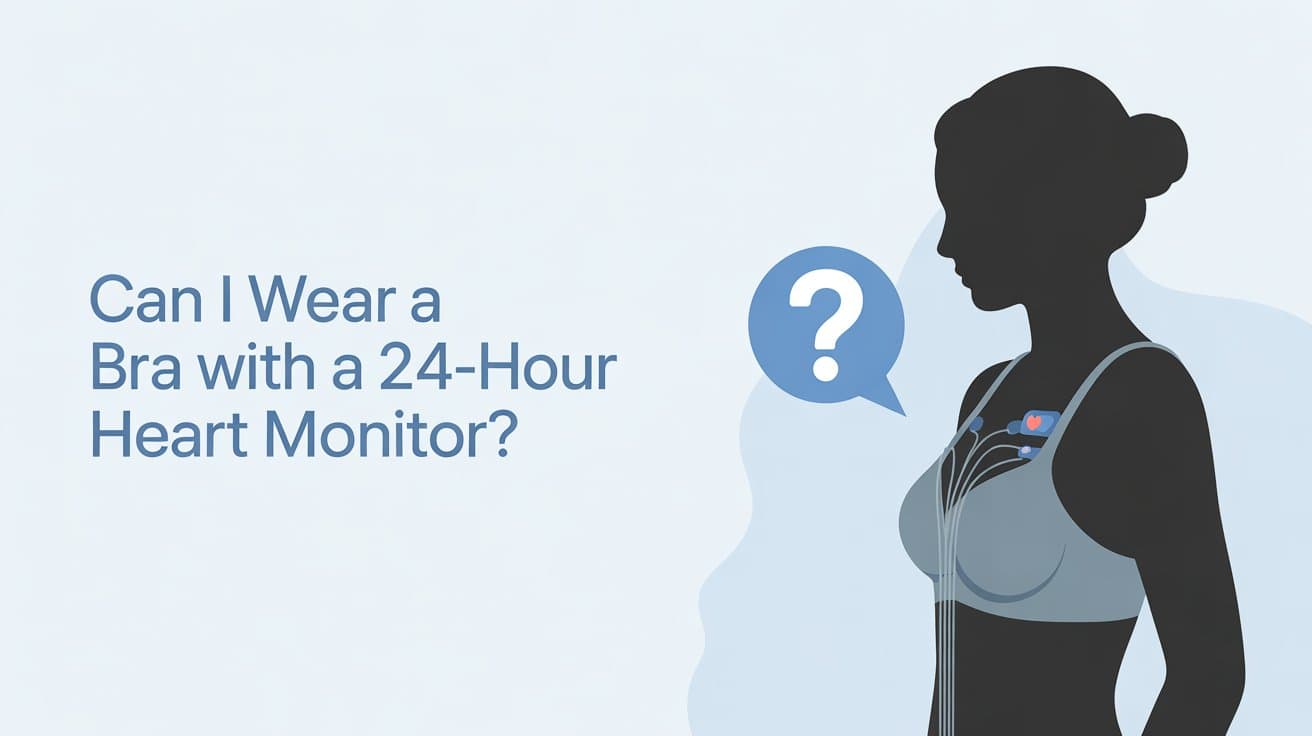 Can I Wear a Bra With a 24-Hour Heart Monitor?