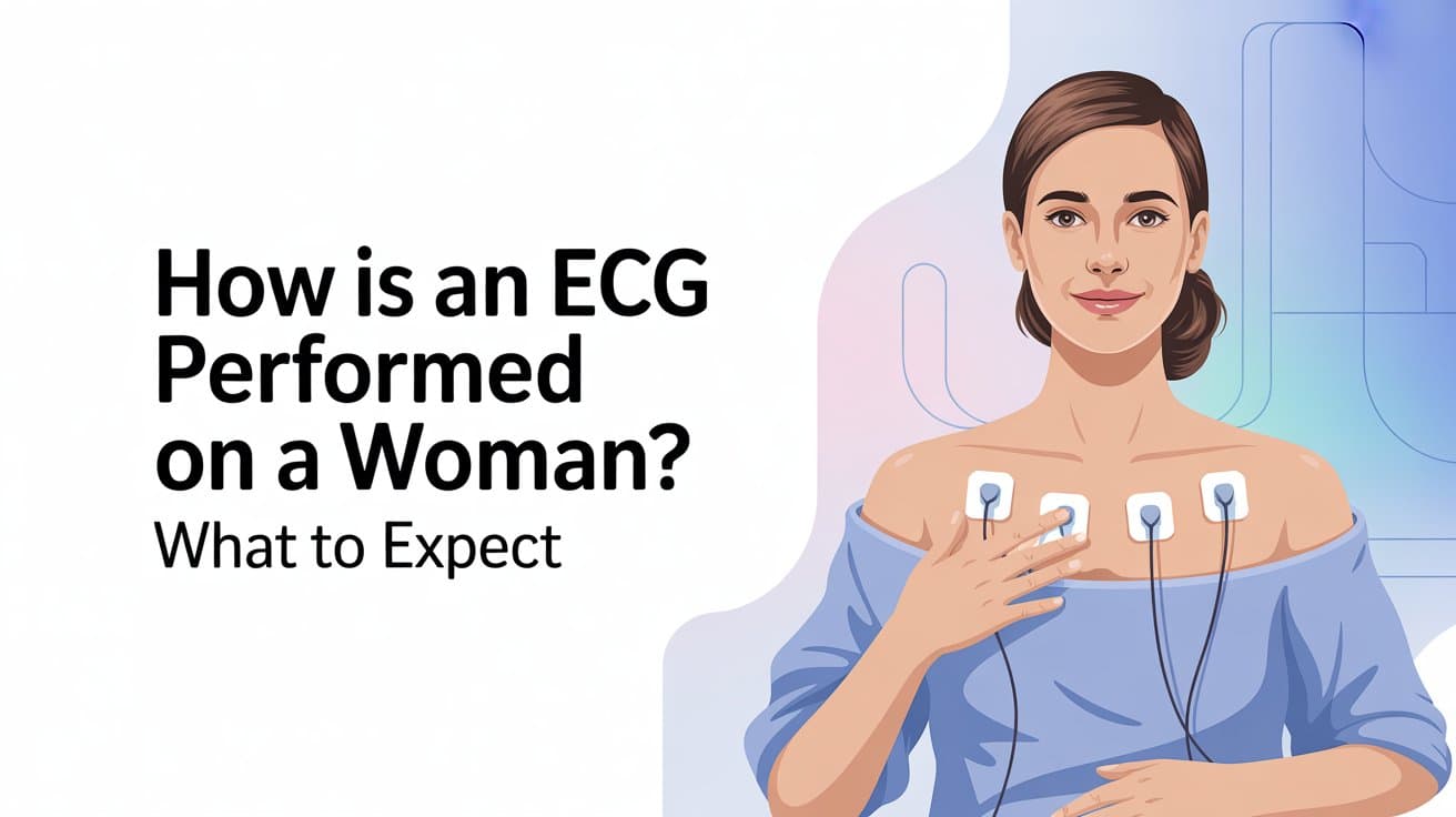 How Is an ECG Performed on a Woman? What to Expect