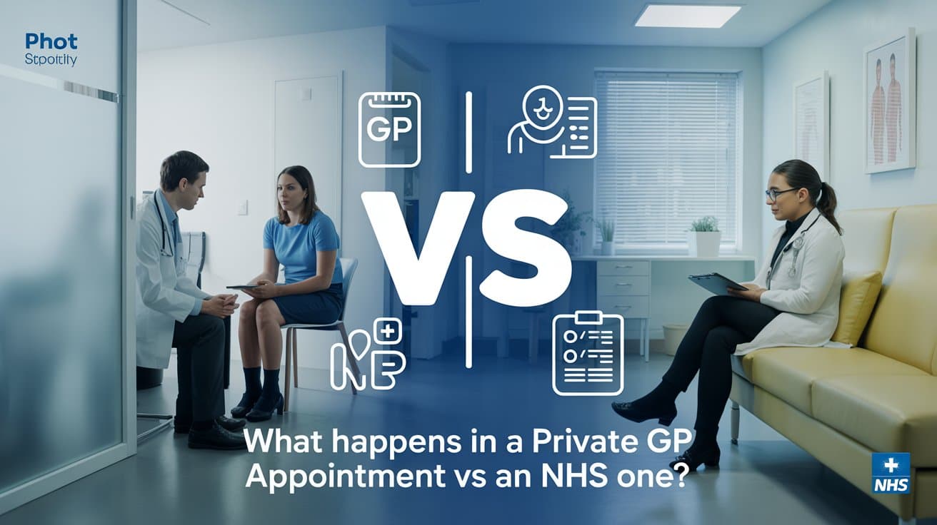 What Happens in a Private GP Appointment vs an NHS One?