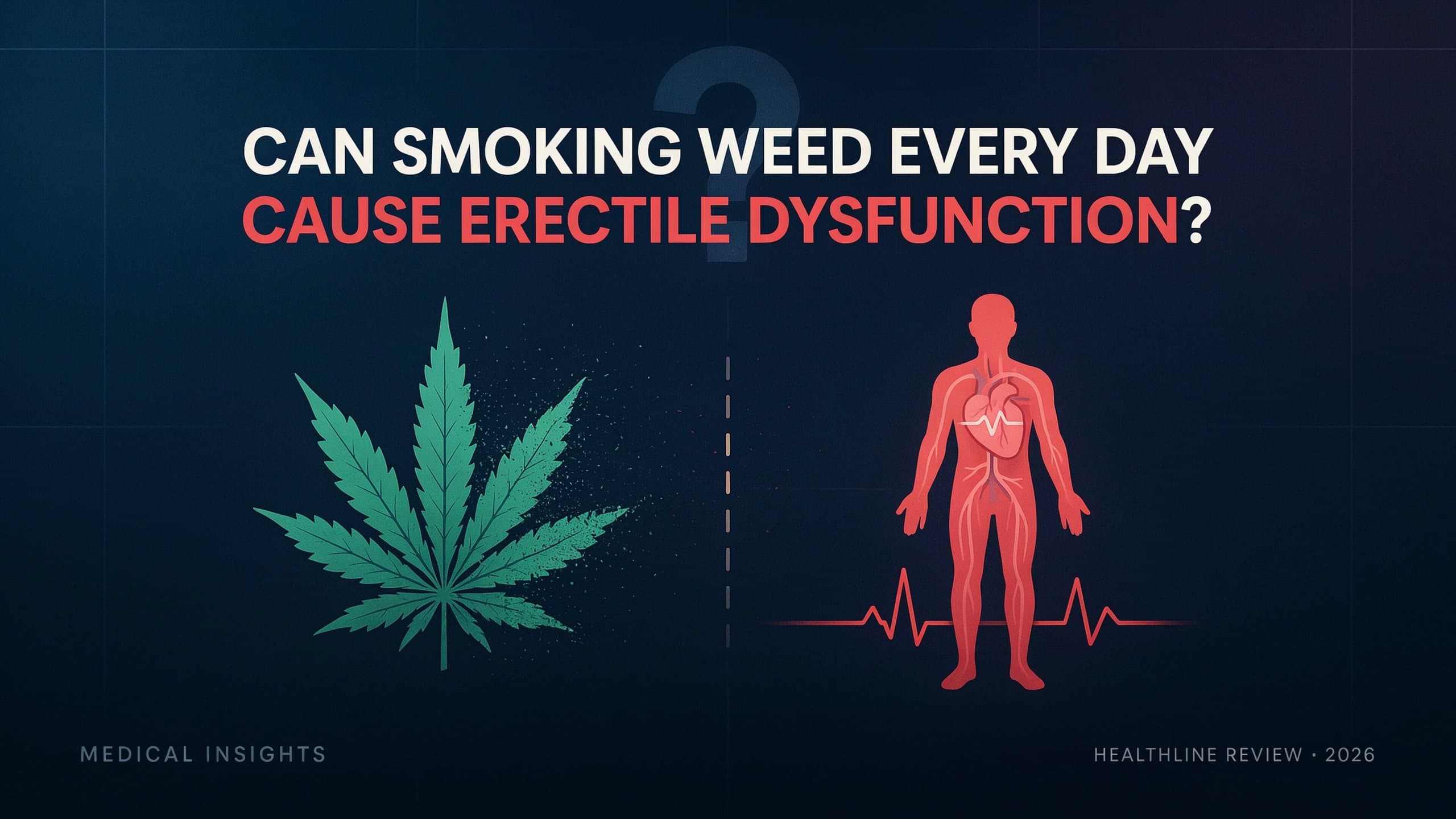 Can Smoking Weed Every Day Cause Erectile Dysfunction?